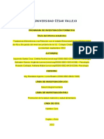 Programa de Investigación Formativa