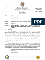 Guidelines Regarding Prohibited Conduct Relating To Firearms Not Imprinted With A Serial Number Pursuant To N.J.S.A. 2C:39-3 (N) and N.J.S.A. 2C:39-9 (N) .