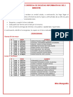 Cronograma de Boletas Informativas-4 Años-B