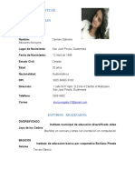 Curriculum Vitae Gaby