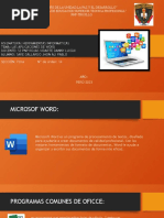 Diapositivas Herramientas Informatica Word
