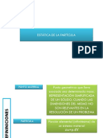 E1-Estática de La Particula