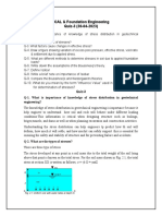 SSubjective Quiz-3, Stresses