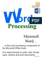 MS Word Environment