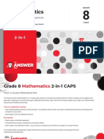 GR 8 Maths 2 in 1 Extracts