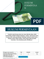 Hukum Permintaan