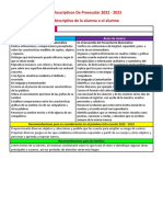 4 Fichas Descriptivas - Preescolar 2022 - 2023