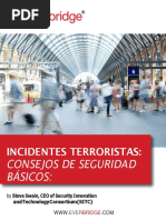 Safety Advice in Terrorist Incidents Spanish