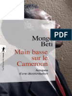 Ebook Main Basse Sur Le Cameroun. Autopsie Dune Decolonisation-2010