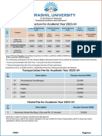 Fees Structure - 2023