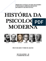 Apostila de História Da Psicologia Moderna