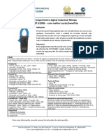 Alicate Amperimetro Minipa Et 3200b 2fb4053c29