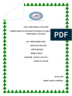 Research On Enrollment Rate 2015final