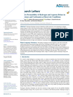 Relative Permeability of Hydrogen and Aqueous Brin