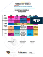 Horario Actualizado