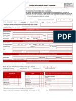 FORM B GTF1 099 Vinculacion de Tercer