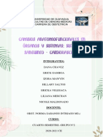 Cambios Anatomo Funcionales en Organos y Sistemas - Sistema Sanguineo Cardiovascular