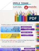 Simple Past - Regular and Irregular Verbs