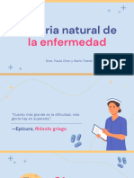 Historia Natural de La Enfermedad y Usos de La Epidemiología