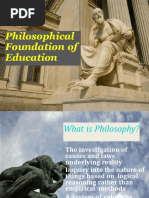 Philosophical Foundations of Education