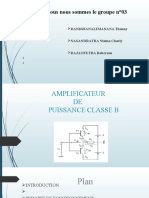 Amplificateur Classe B