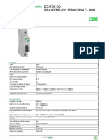 Disjuntor Easy9 3ka e 6ka Ez9f33150 Alfabot