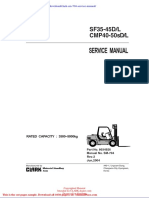 Clark SM 704 Service Manual