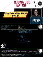 Some Basic Concepts of Chemistry - DPP 11 Solution Notes