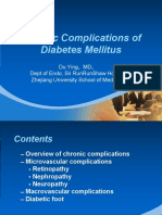 Chronic Complications of Diabetes Mellitus