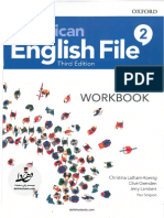 American English File 2 Work Book 3rd Edition