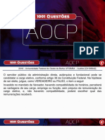 1001 Questões AOCP - Direito Constitucional - Gustavo Brígido