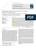 2012 - Ambient and Free Vibration Tests of The Millau Viaduct Evaluation of Alternative Processing Strategies - 2012