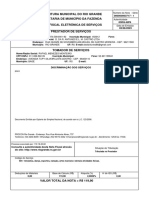 Prefeitura Municipal Do Rio Grande Secretaria de Município Da Fazenda Nota Fiscal Eletrônica de Serviços Prestador de Serviços