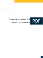 Guia Didactica de MM 110 (Matematica I)