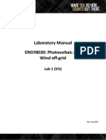 Photovoltaic Lab1