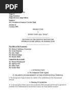 1995 - Caso Tadic - Tribunal Penal Internacional para La Ex Yugoslavia