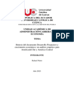 Analisis de La Economia de America Centra y America Del Sur