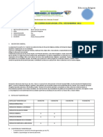 Programación Curricular 5to.