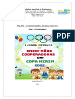 Projeto Jogos Internos Da Mãos Cooperadoras