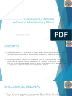 Evaluacion Del Desempeño y Eficiencia