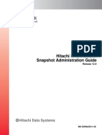 Hitachi Nas Platform Snapshot Administration Guide