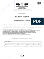 Prova TJSP 02 07