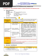 Actividad N°1 - Comunicacion - 21-03-22 - 4° Sec