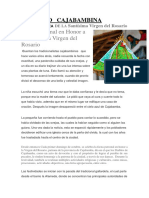 Reseña Historica en Honor A La Santísima Virgen Del Rosario de Cajabamba