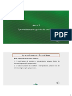 05 - Aproveitamento Agrícola de Resíduos