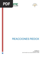 Contenido - Reacciones REDOX