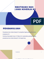 Pemantauan Dan Evaluasi Kinerja K3