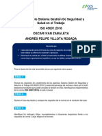 Tarea Iso 45001 - Ruc