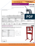 ASLAK 26 Prensas Manuales e Hidráulicas