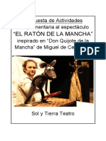 "El Ratón de La Mancha": Propuesta de Actividades Complementaria Al Espectáculo